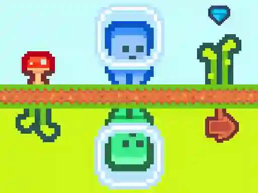Igra Two Aliens Adventure spletu