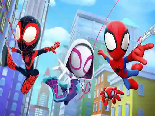 Igra Spidey and his Amazing Friends Swing Into Action! spletu
