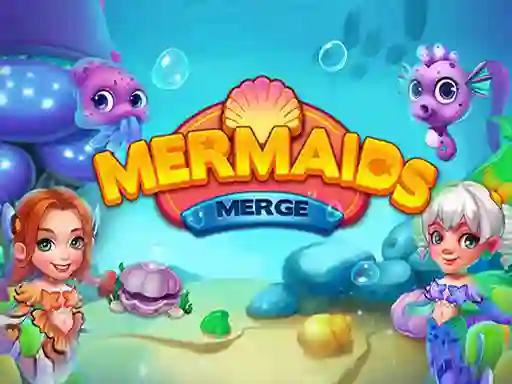 Igra Merge Mermaids spletu