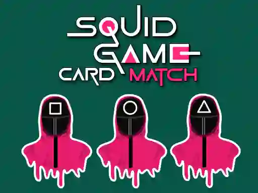 Igra Squid Game Memory Card Match spletu