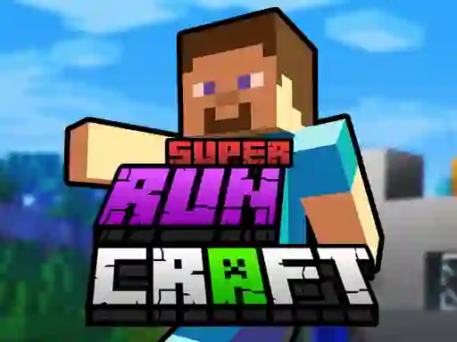 Igra Super RunCraft spletu