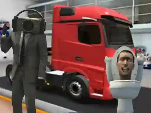Igra Truck Simulator Skibidi Toilet spletu