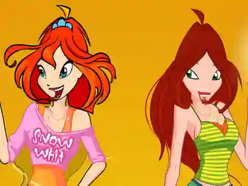 Igra Bloom and Flora Dress Up spletu
