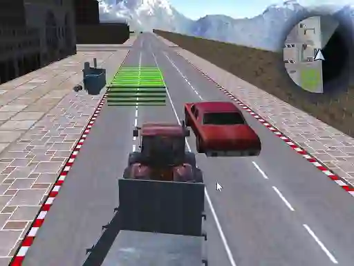 Igra Tractor Driving Garbage collect spletu