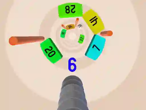 Igra Snake vs Balls spletu