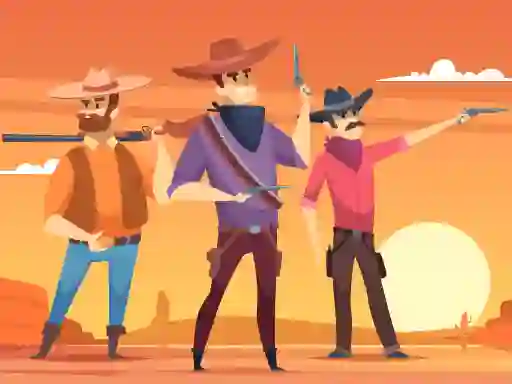 Igra Wild West Shooting spletu