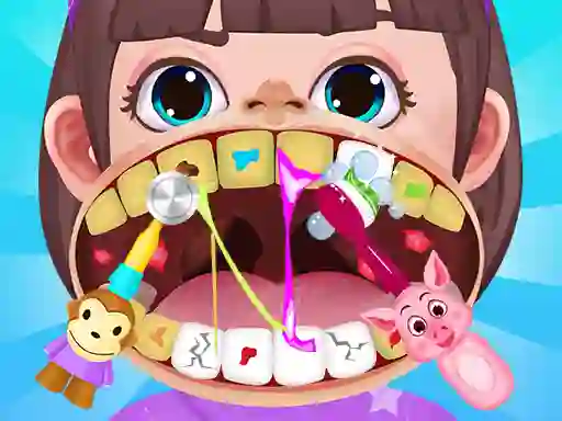 Igra Baby Hospital Dentist Caring spletu