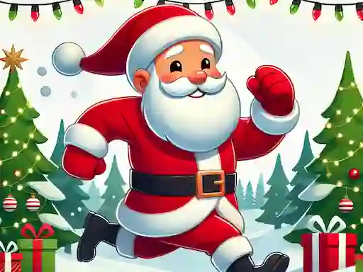 Igra Santa Racing spletu