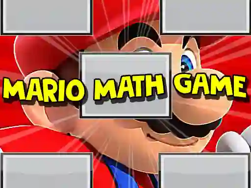 Igra Mario Math Game spletu