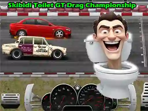 Igra Skibidi Toilet GT Drag Championship spletu