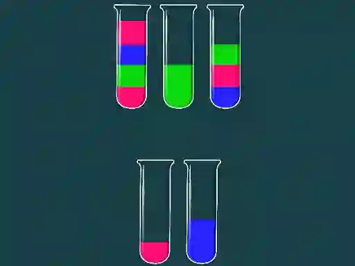 Igra Water Sorting Color in the bottle spletu