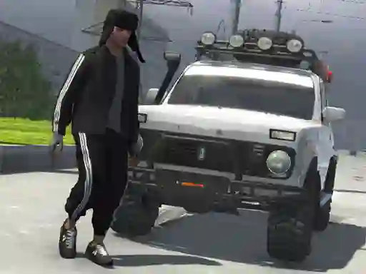 Igra Russian Taz Driving 3 spletu