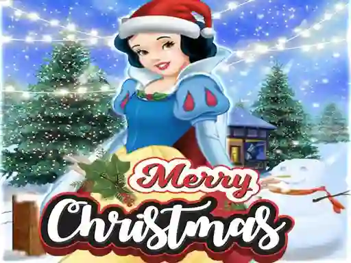 Igra Snow White Xmas DressUp spletu