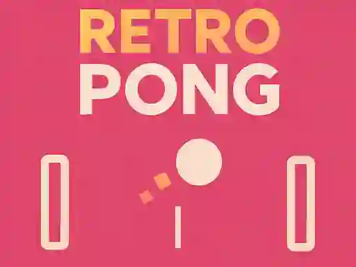 Igra Retro Pong spletu