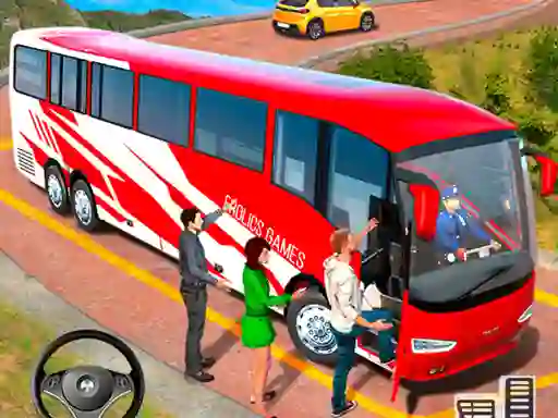 Igra Modern Bus Simulator New Parking Games spletu