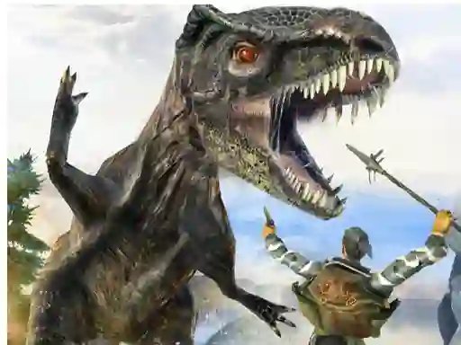 Igra Dinosaur hunting dino attack spletu