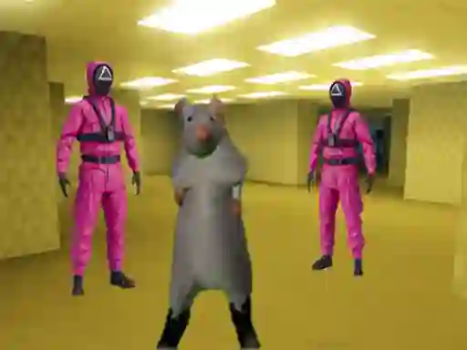 Igra Ratomilton at Squid Game Backrooms spletu