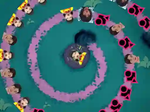 Igra Squid Game Bubble Shooter spletu