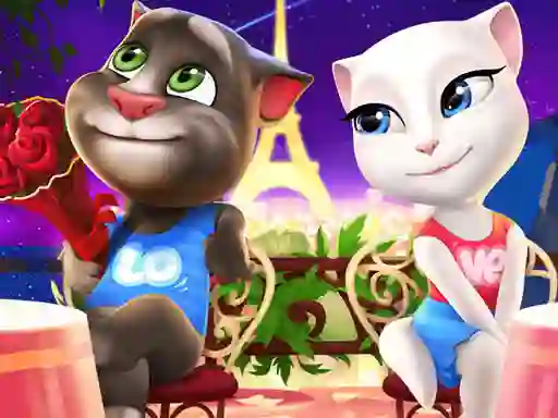 Igra Talking Tom and Angela Coloring spletu