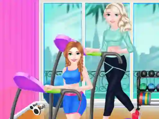 Igra Friends Fat To Fit Day spletu