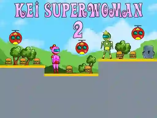 Igra Kei Superwoman 2 spletu