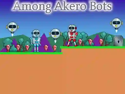 Igra Among Akero Bots spletu