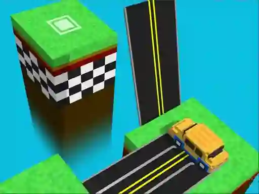 Igra Blocky Taxy ZigZag spletu