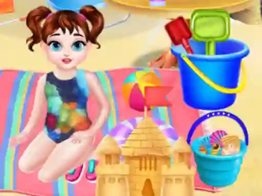 Igra Baby Taylor At Beach spletu