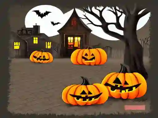 Igra Haunted Halloween Hidden Object spletu