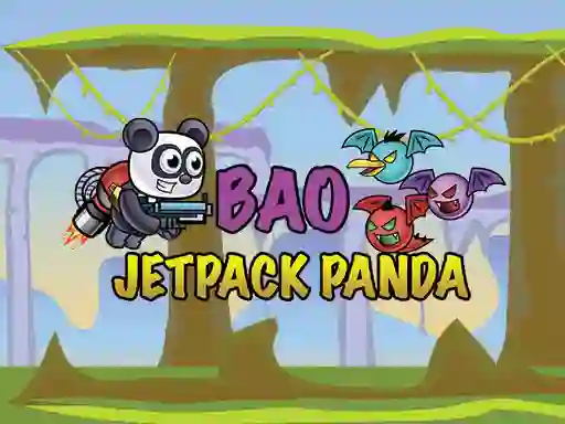 Igra Jetpack Panda Bao spletu