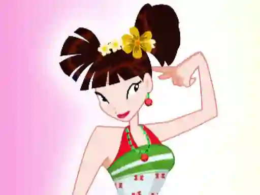 Igra Winx Musa Dress Up spletu