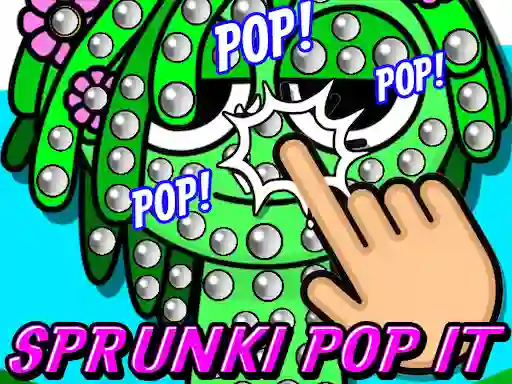 Igra Sprunki Pop It spletu