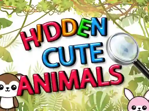 Igra Hidden Cute Animals spletu