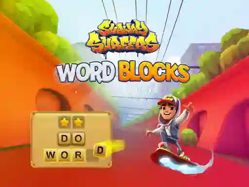 Igra Subway Surfers Word Blocks spletu
