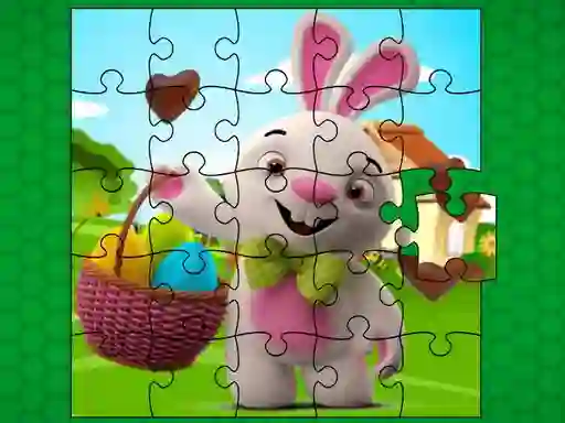 Igra Easter Bunny Eggs Jigsaw spletu