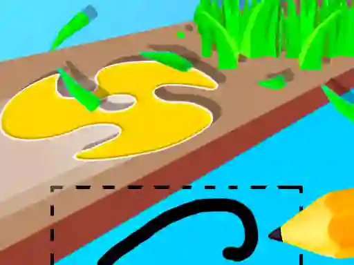 Igra Scribble Grass Cutter spletu