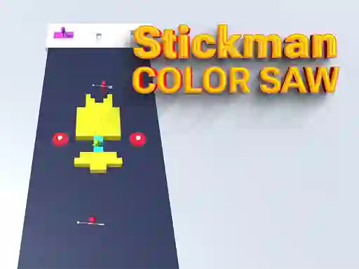 Igra Stickman Color Saw spletu