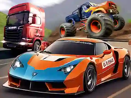 Igra Racing Island spletu