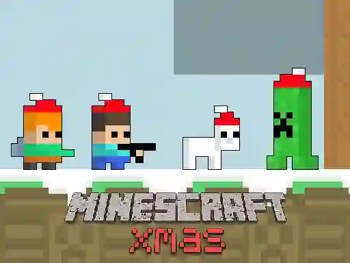 Igra Minecraft Xmas spletu