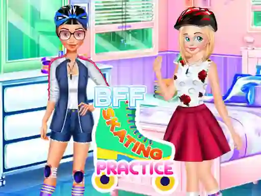 Igra BFF Skating Practice spletu