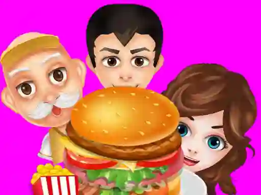 Igra Buger Cooking Food Shop spletu