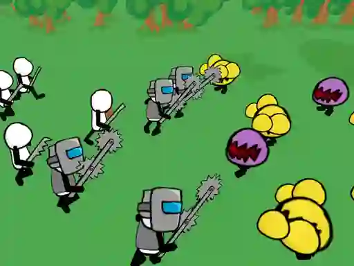 Igra Stickman Gun Battle Simulator spletu