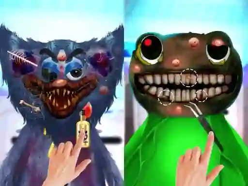 Igra Huggy ASMR Monster Makeover spletu