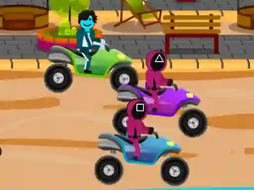 Igra Squid Gamer Buggy Raging spletu