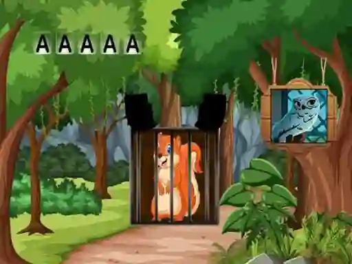 Igra Rescue The Cute Squirrel spletu