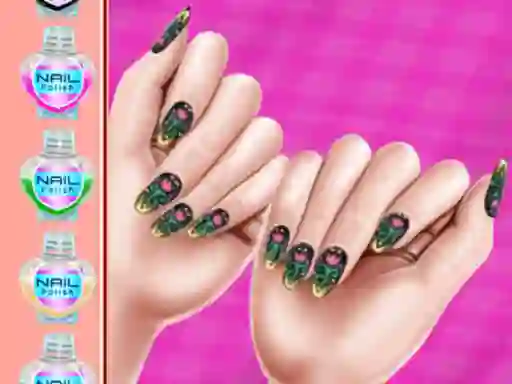 Igra Royal Theme Nail Art DIY spletu