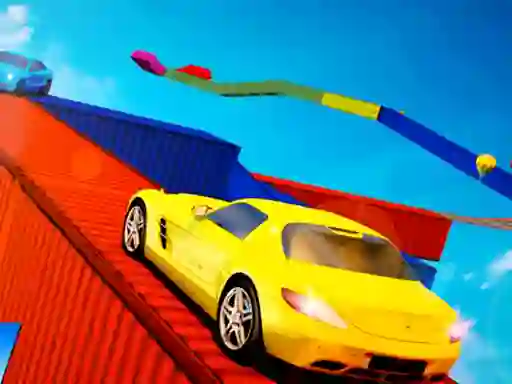 Igra Mega Ramps stunt cars 3d spletu