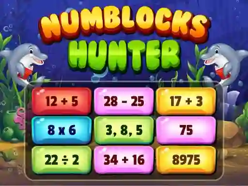 Igra Numblocks Hunter spletu