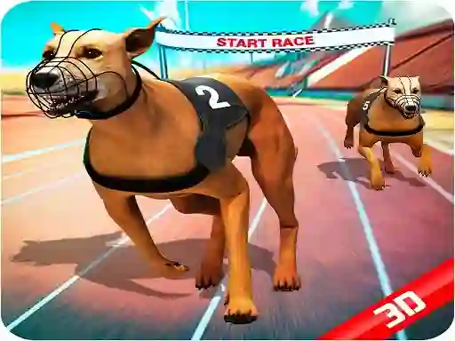 Igra Crazy Dog Race spletu