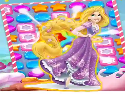 Igra Princess Rapunzel Match3 spletu